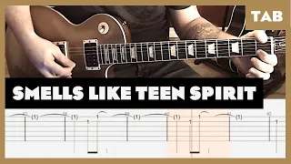 Smells Like Teen Spirit Nirvana Cover | Guitar Tab | Lesson | Tutorial