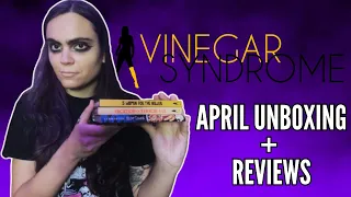 REVIEWING + UNBOXING VINEGAR SYNDROME'S ENTIRE APRIL 2023 SLATE