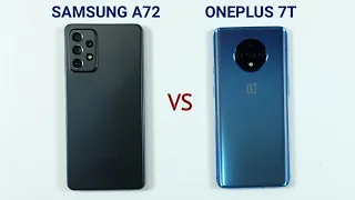 Samsung A72 vs Oneplus 7T - SPEED TEST!!