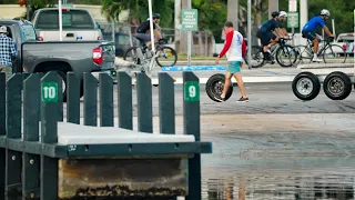 Rookie Mistakes ! New Boaters at Black Point Marina Boat Ramp ! (No Commentary)