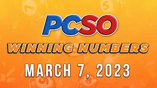 P109M Jackpot Ultra Lotto 6/58, 2D, 3D, 6D, Lotto 6/42 and Superlotto 6/49 | March 7, 2023