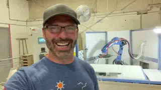 How fast is Cosmo the worlds best sanding robot?
