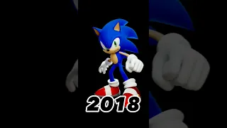 Evolution Of Sonic (1991-2023) #sonic #evolution #shorts