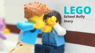 School Bully Story : Alien Saves The Day : A Lego Stop Motion Film | 4K