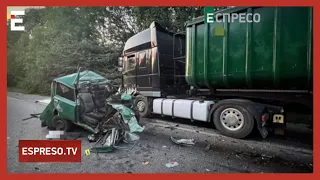 МОТОРОШНА ДТП | На Вінниччині легковик зіткнувся з вантажівкою: 1 людина загинула