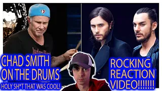 How is he so talented? WOW! Chad Smith Hears Thirty Seconds To Mars For The First Time [REACTION]