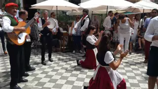 Strolling Sicilian folk music wedding