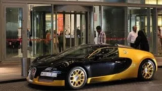 Bijan Pakzad Black Yellow Bugatti Veyron Grand Sport