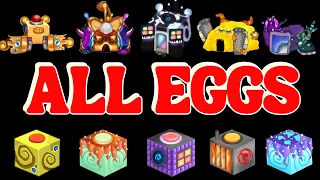 ALL WUBBOX: EGGS AND BOXES WITH SOUNDS ALL ISLANDS "MY SINGING MONSTERS"@VOICEDUEL