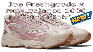 NEW !!! JOE FRESHGOODS X NEW BALANCE 1000 "PINK MINK" ! A DEFINITE COP ! #newbalance #sneakers