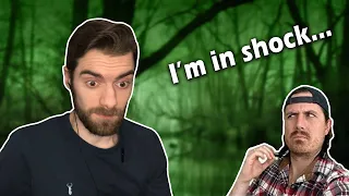 Reacting to If you hear a bell ringing in this forest... RUN! | MrBallen SCARY Story Reaction