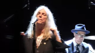 Patti Smith, Gloria, Paris 20-10-2015