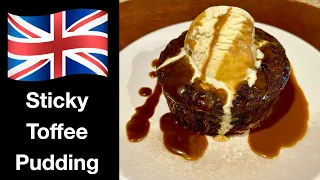 e13 Sticky Toffee Pudding. British Sticky Toffee Pudding Recipe. Gordon Ramsay signature dish.