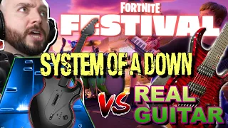 Fortnite Festival Pro Lead vs Real Guitar | System of a Down - Toxicity