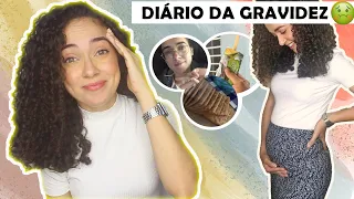 DIÁRIO DA GRAVIDEZ | PRIMEIRO TRIMESTRE - Enjoos, muita cólica, medo, perdi peso.