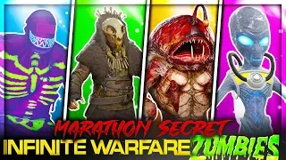 👟 MARATHON ZOMBIES : TOUS LES SECRET de INFINITE WARFARE ZOMBIES ! (Spaceland, Rave, Shaolin..)