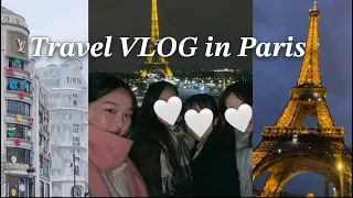 【パリVLOG】大学生のフランス旅part2 |  エッフェル塔シャンパンフラッシュ🍾✨| セーヌ川クルーズ | 美味しいパン屋さんとお洒落なカフェとレストラン🍽️