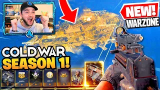 *NEW* SEASON 1 UPDATE - Cold War Warzone GAMEPLAY! (REBIRTH ISLAND GUNS)