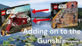 Using the 2024 Clone Trooper Battle Pack to improve the Courscaunt Guard Gunship!!!