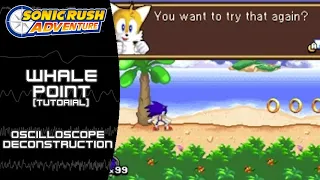 Sonic Rush Adventure (DS) - Whale Point (Tutorial) - Oscilloscope Deconstruction