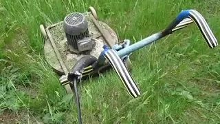 №30 газонокосилка электрическая самодельная своими руками homemade lawn mower