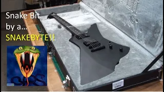 LTD Snakebyte James Hetfield Signature Guitar needs a new nut for heavier gauge strings-or does it?