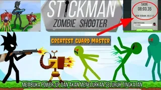 The Best Guard Master !! Stickman Zombie Shooter