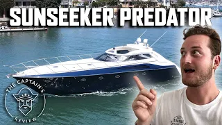 Why This Boat is the Choice of Bond Villains | Sunseeker Predator 63 | The Captain's Review