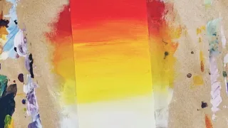 How to make Smooth transitions with paints🌈