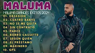 Maluma Grandes Éxitos 2024 - Obsesion | Cuatro Babys | No Se Me Quita