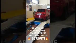 Abarth 595 Competizione over 280hp STAGE3+ GMC Racing