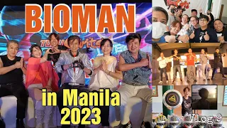 BIOMAN in Manila 2023 @adventures4381 Vlog 9