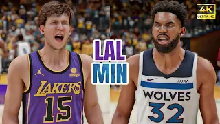 LAKERS vs TIMBERWOLVES (PS5) - NBA 2K24 [4K UHD]