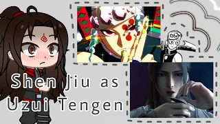 PIDW reacts to Shen Jiu as Uzui Tengen (Svsss, Proud Immortal Demon Way, Demon Slayer, Scum Villain)