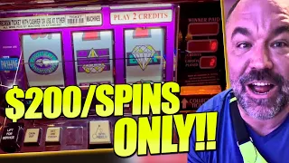 Turning $200/Spins Into 18 Record-Breaking Hand Pay Jackpots!