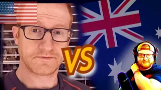 GOT 'EM! American Reacts to Australians Mess with American Comedian - Steve Hofstetter