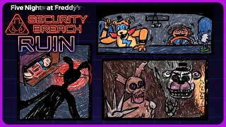 All GREGORY COMICS - FNAF Security Breach Ruin DLC