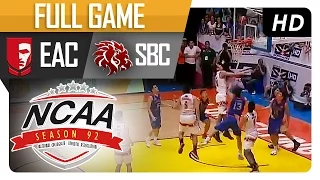 SBC vs AU | Full Game | 4th Quarter | NCAA 92 - September 27, 2016