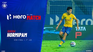 Hormipam Ruivah - Hero of the Match | JFC 0-1 KBFC SF1 1st Leg | Hero ISL 2021-22