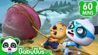 🐼 Desenhos Animados | Super Panda na Fazendinha | Super Equipe de Resgate | BabyBus Português
