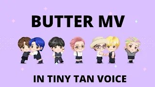 BTS (방탄소년단)'butter' official mv in tiny tan voice