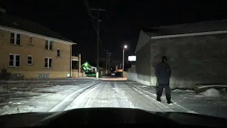 DETROIT'S MOST VIOLENT HOOD ON A FREEZING COLD NIGHT