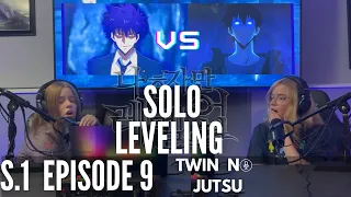 Jinwoo vs Kang! Our favorite fight so far!  | Solo Leveling Episode 9 Reaction & Discussion