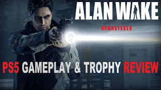 (PS5) Alan Wake Remastered Quick Trophy Review | Gameplay - Platinum - Crossbuy