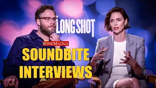 Long Shot Movie Cast Interviews (Seth Rogen and Charlize Theron 2019)