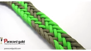 11 strand flat braid- gaucho style