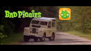 эйс вентура едет под тему из bad piggies