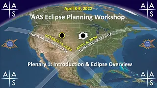 Plenary 1: Introduction & Eclipse Overview