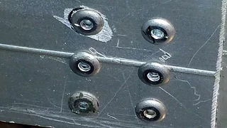 Three ways to remove the rivets