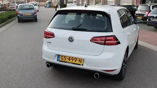 GOLF 7 GTE EXHAUST SOUND SYSTEM GTI LOOK SPORTUITLAAT UITLAAT WWW MAXIPERFORMANCE NL